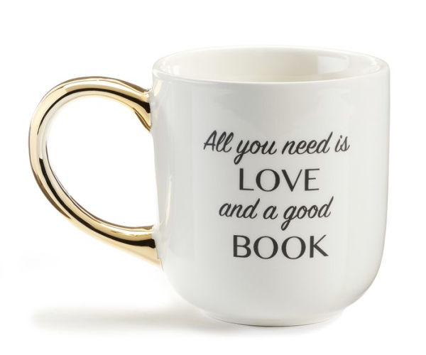 All You Need is Love and a Good Book Mug (White)