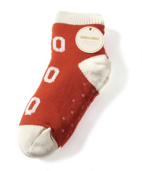 Crème Ho Ho Ho Ankle Reading Sock