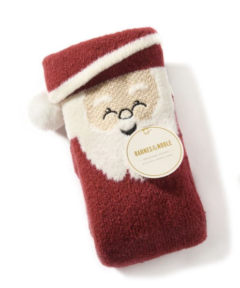 Santa Reading Sock