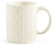 Alternative view 1 of Cable Knit Design Mug