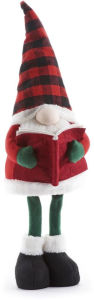 Title: Christmas Standing Gnome w/ Book