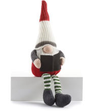 Title: Christmas Sitting Gnome w/ Book