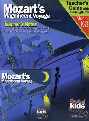 Mozart's Magnificent Voyage (Book/CD)