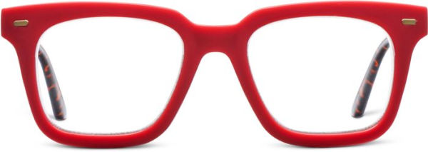 Reading Glasses - Starlet Red/Leopard Tortoise +2.00