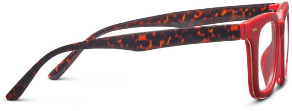 Reading Glasses - Starlet Red/Leopard Tortoise +2.00