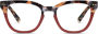Reading Glasses - Faye - Gray Botanico/Deep Red +2.50