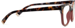 Alternative view 3 of Reading Glasses - Faye - Gray Botanico/Deep Red +2.50