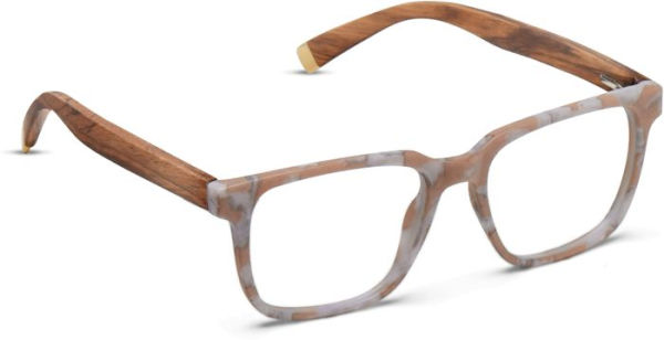 Reading Glasses Harvest Tan Marble/Wood 2.00