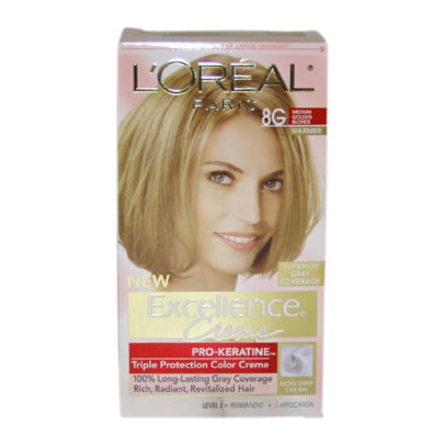 Excellence Creme Pro Keratine 8g Medium Golden Blonde By