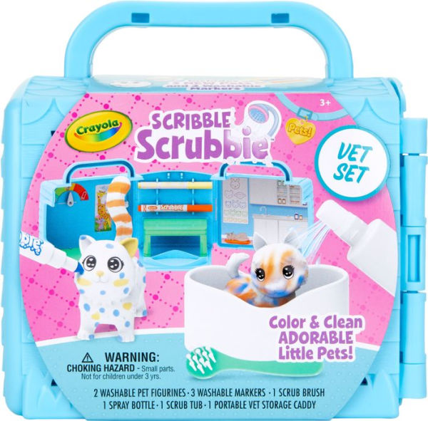 Crayola Scribble Scrubbie Pets! Vet Set