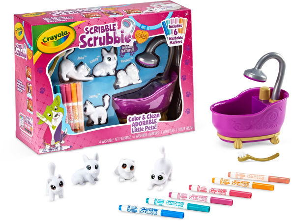 Scribble Scrubbie Pets, Tub Playset