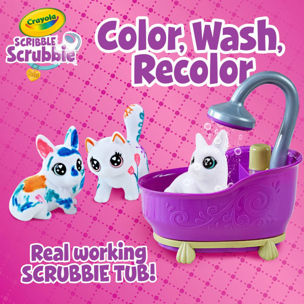 Scribble Scrubbie Pets, Tub Playset