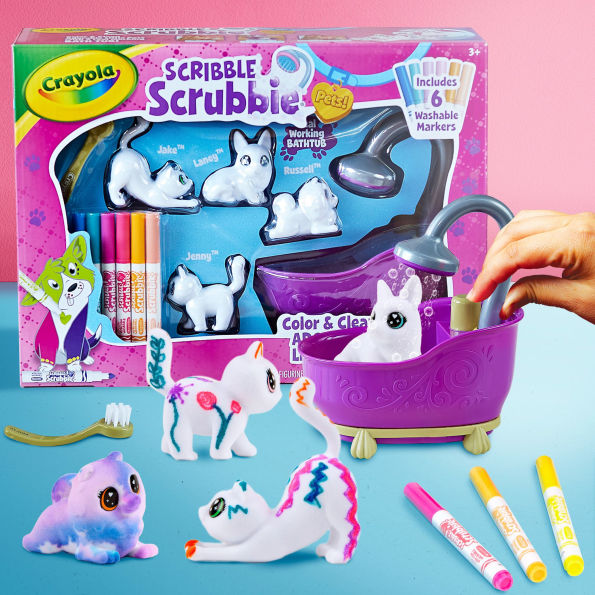 Scribble Scrubbie Pets, Tub Playset