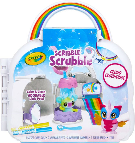 Scribble Scrubbie Pets! Peculiar Pets Cloud Clubhouse