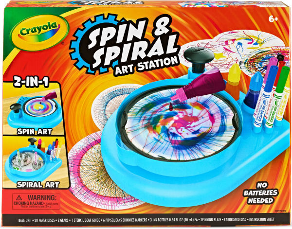 Crayola Spin & Spiral Art Station