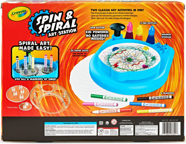 Crayola Spin & Spiral Art Station