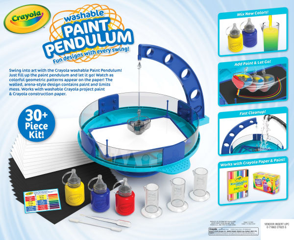 Crayola Paint Pendulum