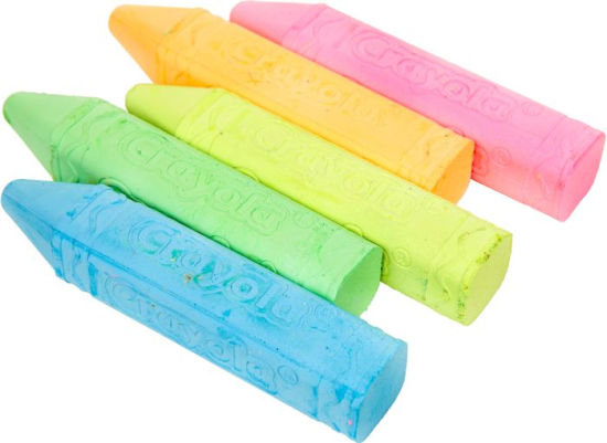 Crayola Neon Washable Sidewalk Chalk, 5 count by Crayola | Barnes & Noble®