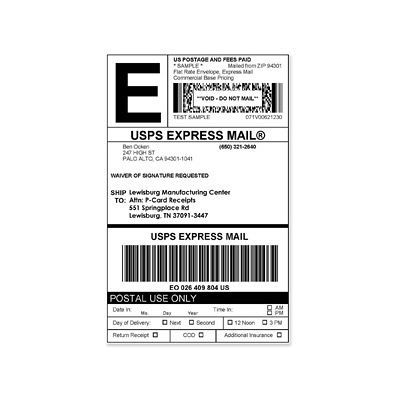 DYMO 1744907 Shipping Labels for LabelWriter Label Printers- 4 x 6 ...