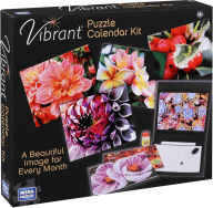 Title: Vibrant Puzzle Calendar Kit