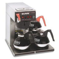 Title: BUNN 12950.0252 12 Cup Coffee Brewer with Lower Warmers Thermo Fresh 35 Plastic Funnel