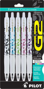 Title: G2 Fashion Fine 5pk BLK/TRW/LIM/PNK/PPL