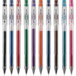 Alternative view 1 of Pilot G-Tec-C Gel Ink Rolling Ball Pens, 0.4mm, Assorted Color Inks, 10-Pack