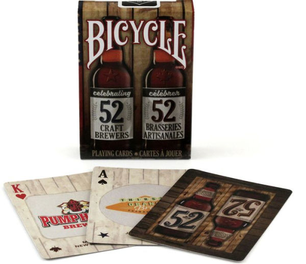 BICYCLE PLAYING CARDS- CRAFT BEER, SPIRIT OF NORTH AMERICA