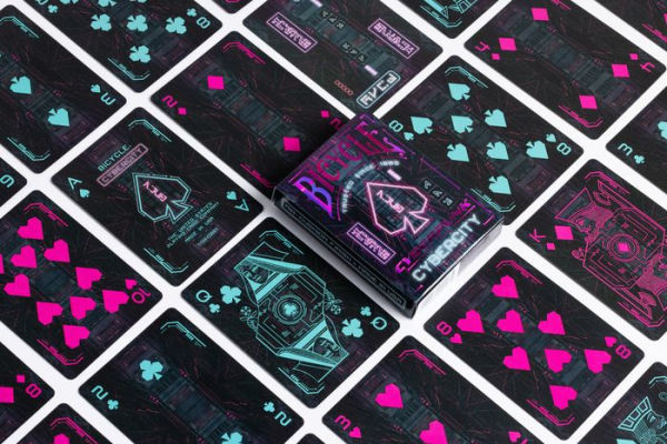 BICYCLE CYBERPUNK PLAYING CARDS