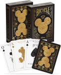 Alternative view 1 of BICYCLE DISNEY BLACK & GOLD MICKEY PLAYING CARDS