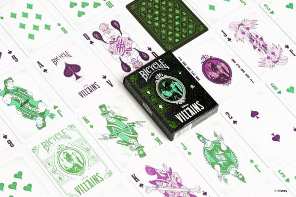 BICYCLE DISNEY VILLIANS PLAYING CARDS