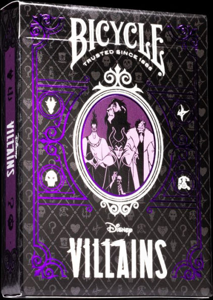 BICYCLE DISNEY VILLIANS PLAYING CARDS