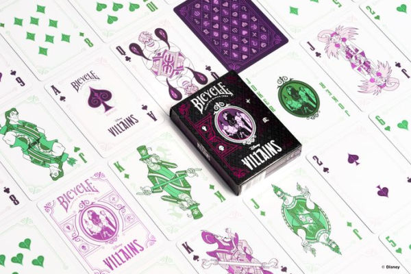BICYCLE DISNEY VILLIANS PLAYING CARDS