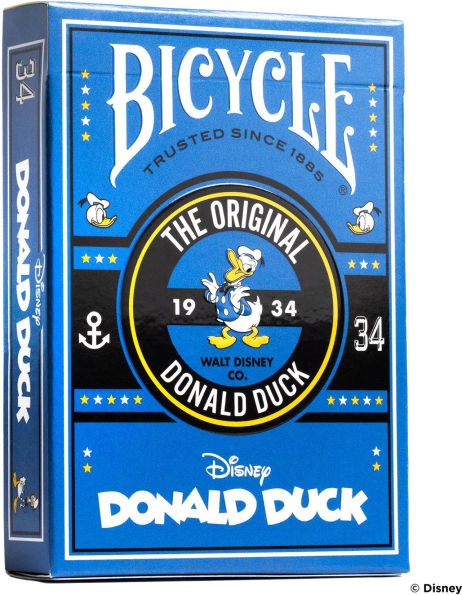 Bicycle Disney Donald Duck Playing Cards