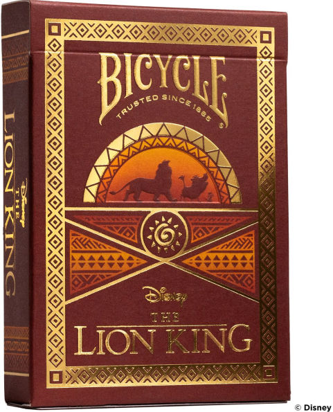 Bicycle Disney Lion King Playing Cards