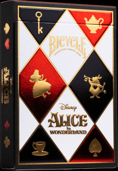 Bicycle Disney Alice in Wonderland Playing Cards