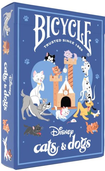 Bicycle Disney Cats and Dogs Playing Cards