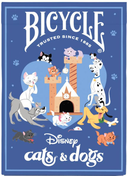 Bicycle Disney Cats and Dogs Playing Cards