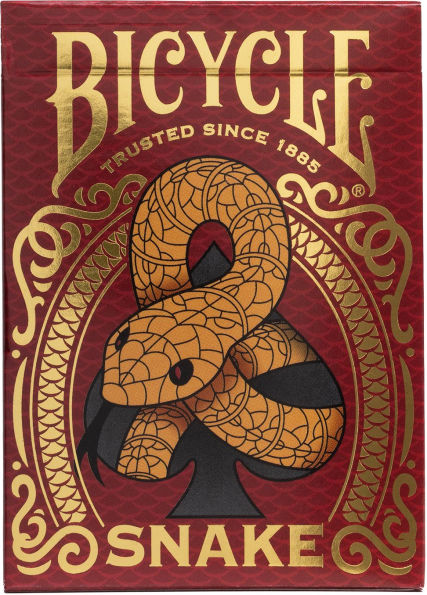 Bicycle Snake Playing Cards