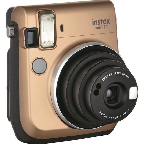 Fujifilm Instax Mini 70 - Instant Film Camera Gold