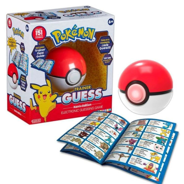  Pokemon Trainer Guess: Kanto Edition Electronic Game for 72  months to 180 months : Everything Else