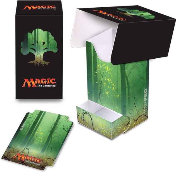 Mana 5 Forest Deck Box with Tray