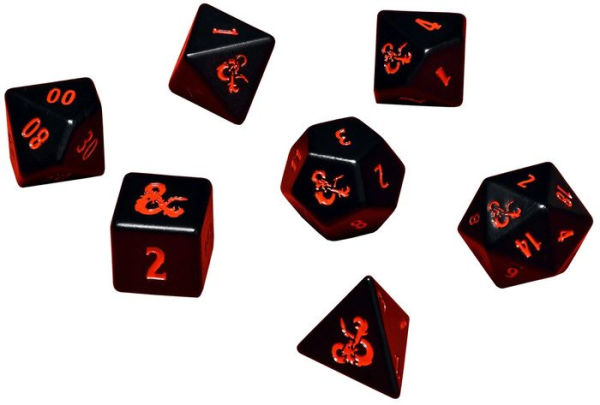 Heavy Metal 7 RPG Dice Set for D&D