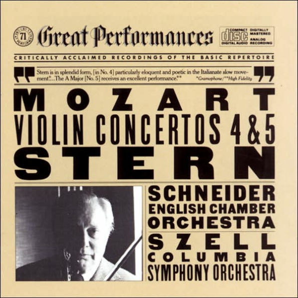 Mozart: Violin Concertos