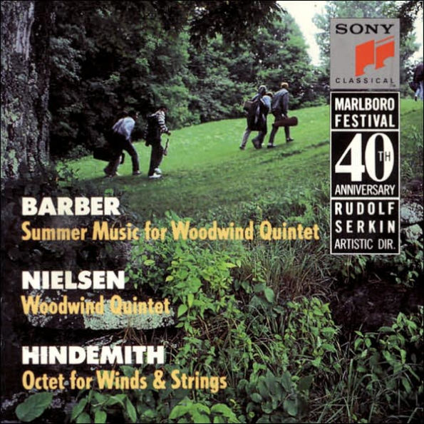 Barber: Summer Music; Nielsen: Woodwind Quintet: Hindemith: Octet for Winds & Strings