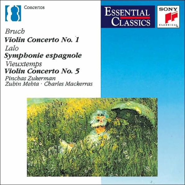 Bruch: Violin Concerto No. 1; Lalo: Symphonie Espangnole; Vieuxtemps: Violin Concerto No. 5