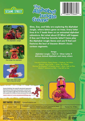 Sesame Street The Alphabet Jungle Game Vhs - Photos Alphabet Collections