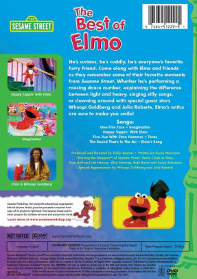 Sesame Street The Best Of Elmo By Whoopi Goldberg Dvd Barnes Noble