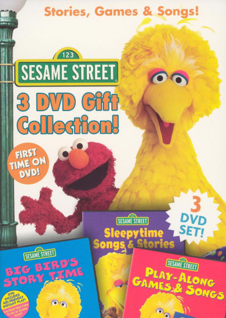 Sesame Street: Stories, Games & Songs Dvd Gift Collection by Sesame ...