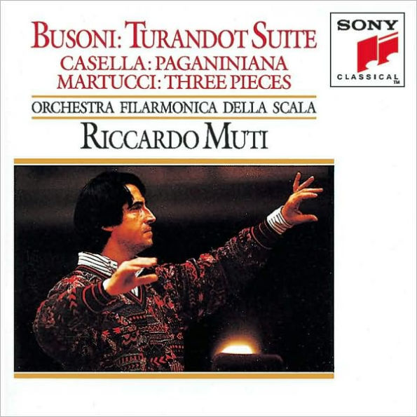 Ferruccio Busoni: Turandot Suite; Alfredo Casella: Paganiniana; Giuseppe Martucci: Three Pieces